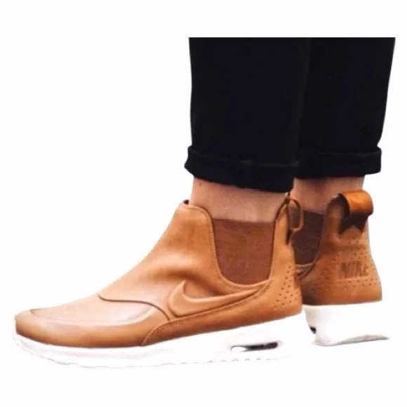 NIKE Air Max Thea Mid Womens Chelsea Boot Sneaker, “Ale” Brown, Size 10.5 - Picture 13 of 13